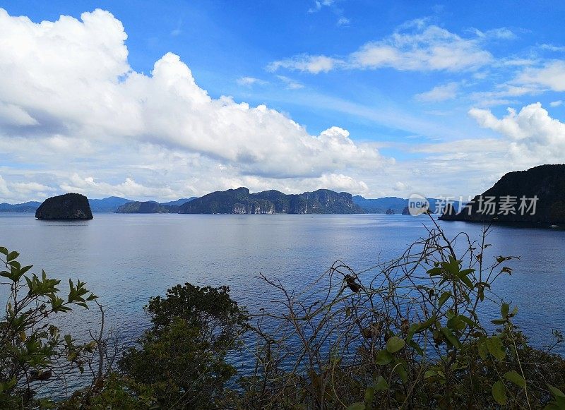 Bacuit bay landscape, El Nido，巴拉望